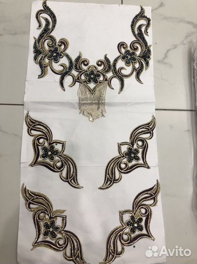 Вышивка на платье