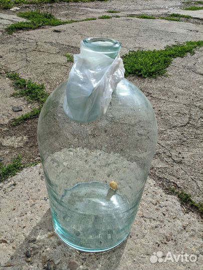 Бутыль стеклянная 20 литров