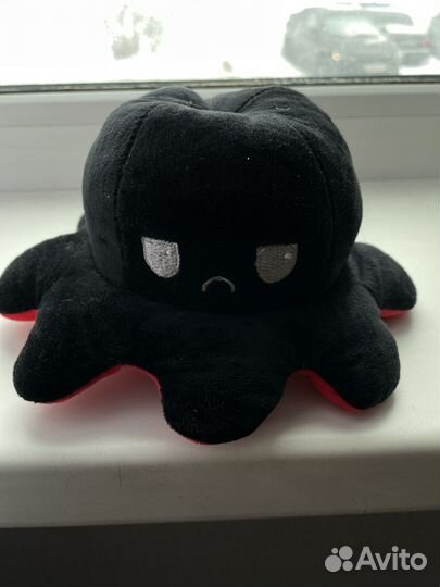 Мягкая игрушка осьминог перевертыш