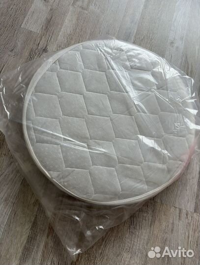 Матрас для круглой кроватки 75