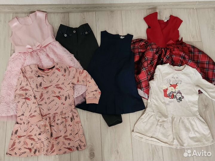 Вещи пакетом на девочку 122