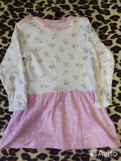Платье для девочки 92