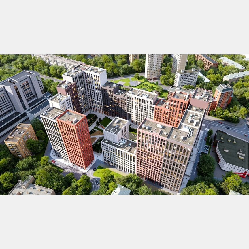 2-к. квартира, 61,8 м², 11/16 эт.