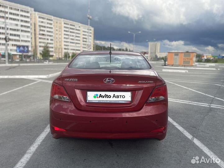 Hyundai Solaris 1.6 AT, 2015, 119 500 км