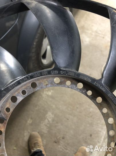 Audi a6 с5 2.5tdi AKE крыльчатка вискомуфты