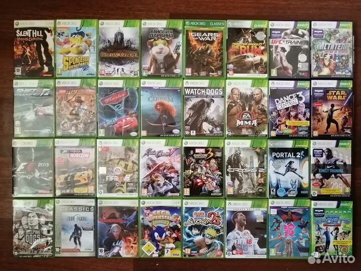 Игры лицензии для Xbox 360