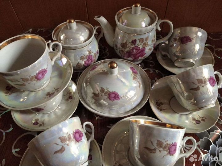 Сервиз чайный советский, кофейный гдр