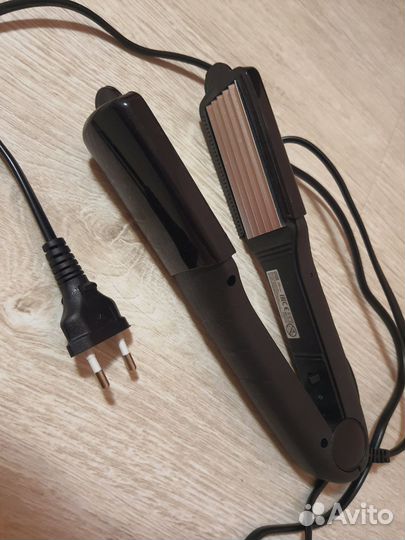 Плойка для волос гофре