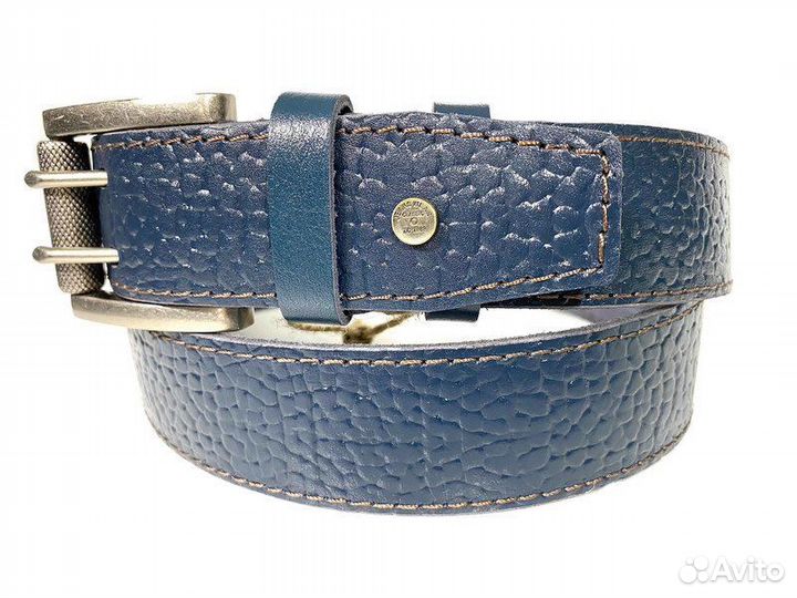 Ремень кожаный “Bear” 1951 с двойной застёжкой