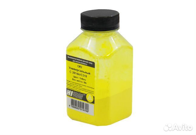 Тонер Hi-Black Универсальный для Oki С301dn/C310