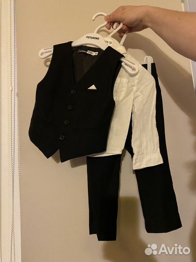Детский костюм 92-98 деловой и рубашка