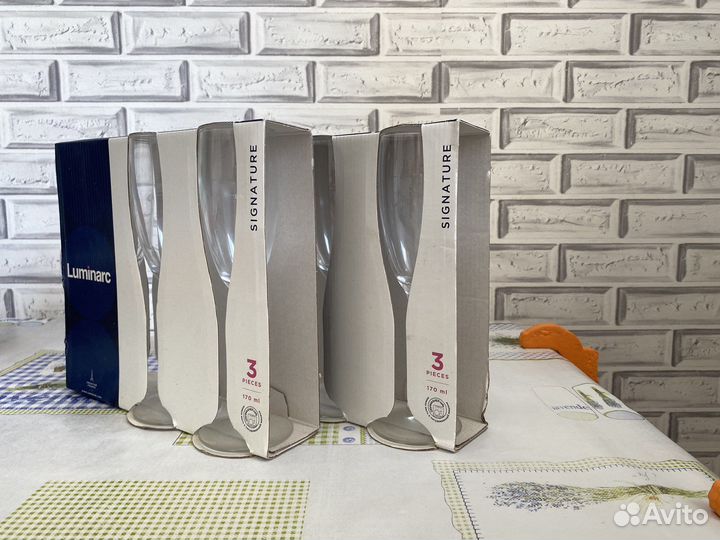 Бокалы Фужеры подарок на 8 марта 14 февраля