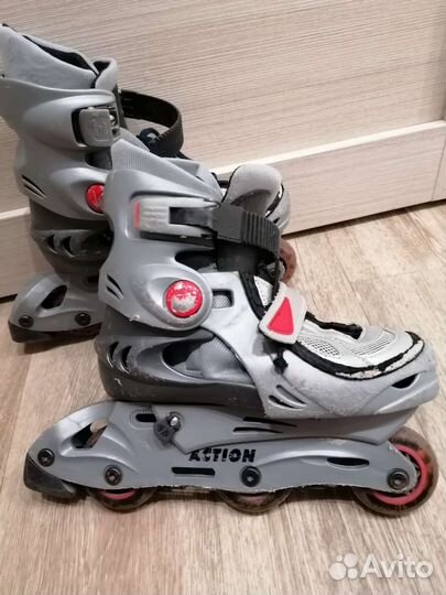 Роликовые коньки детские раздвижные