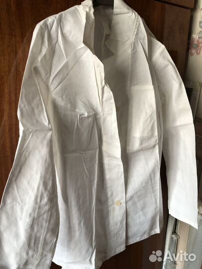 Куртка женская санитарная (поварская)