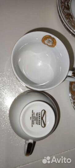 Набор кофейный фарфоровый