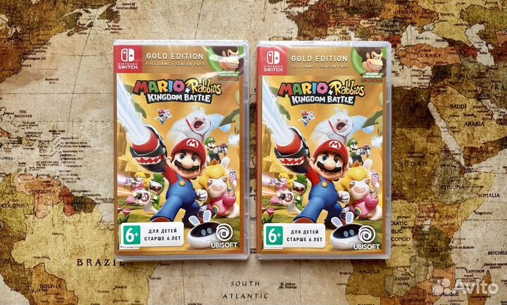 Mario + Rabbids Kingdom Battle (новый) Switch