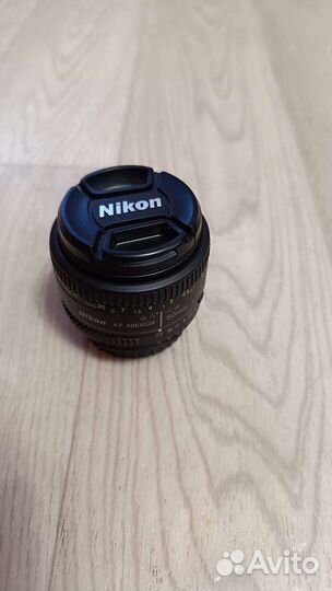 Объектив nikon 50mm f 1 8D af s nikkor