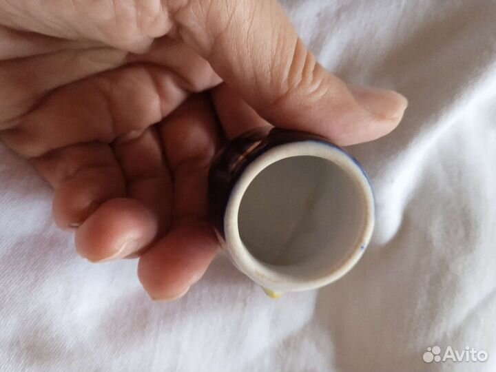 Графин штоф солонка офз птички