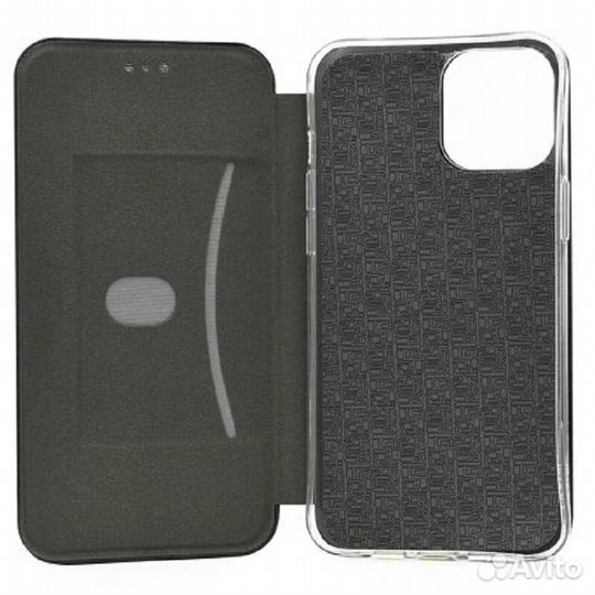 Чехол для iPhone 12 Pro Max книжка кожаный золоти