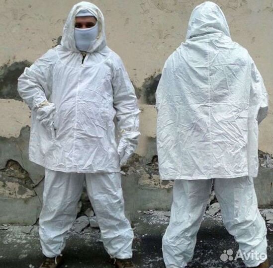 Маскхалат белый