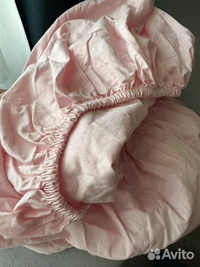 Простынь на резинке IKEA 80Х130