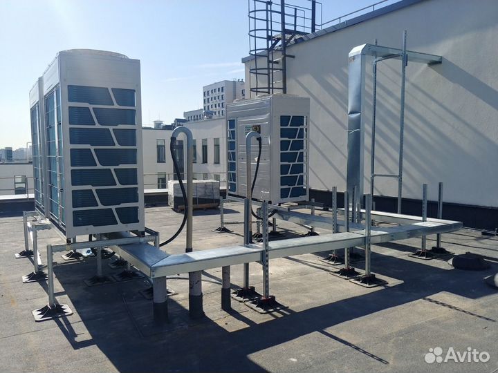 Монтаж VRV VRF врв