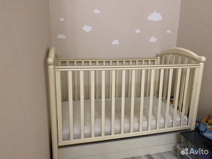 Детская кроватка и комод Pali (Италия)