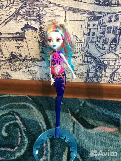 Кукла Монстер Хай Лагуна Блю русалка
