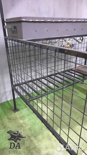 Мангал с крышей от производителя