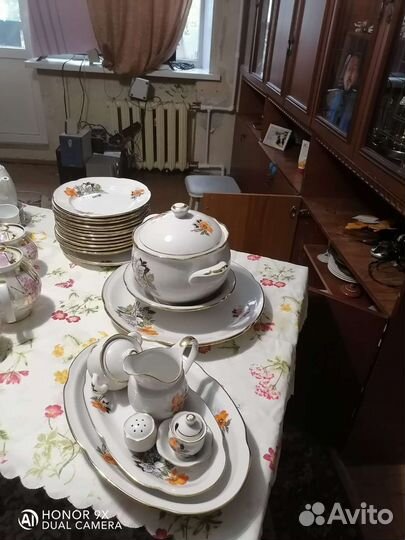 Сервиз столовый чайный кофейный