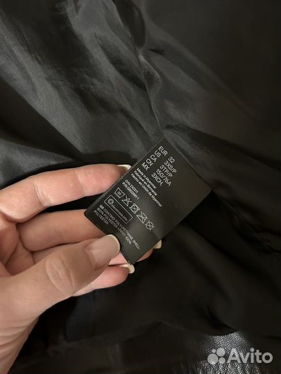 Кожаная куртка косуха HM