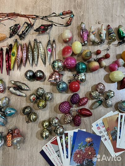 Елочные игрушки СССР