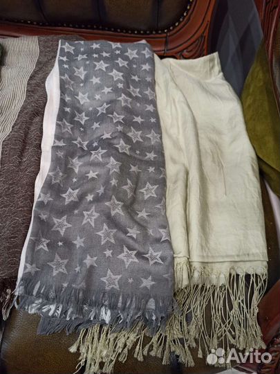 Шарфы палантины хлопок италия,испания,франция