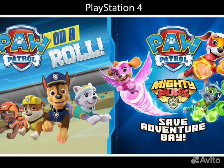 Paw Patrol: On a Roll PlayStation