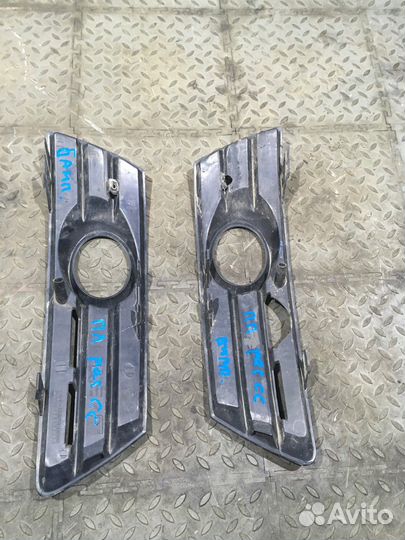 Решетка в бампер под птф правая / левая