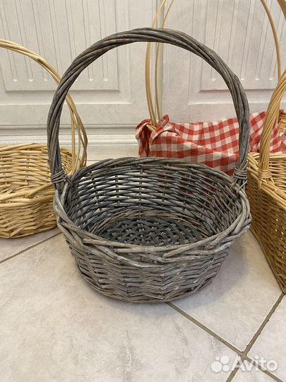 Корзины плетеные для декора и подарков