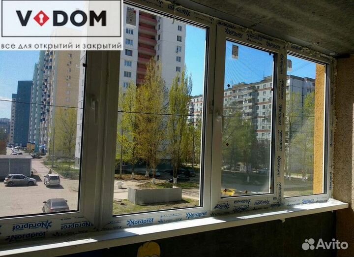 Пластиковые окна на лоджию