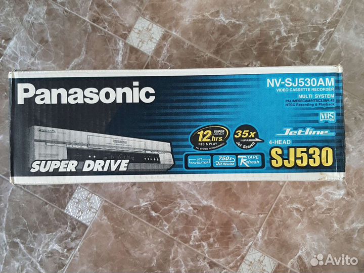 Видеомагнитофон panasonic sj 530