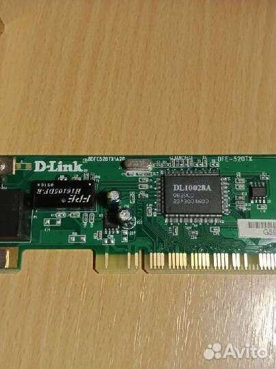 Сетевые карты D link dfe 520tx и Tp Link TF-3200