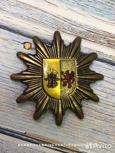 Кокарда полицейская Bundespolizei, Германия