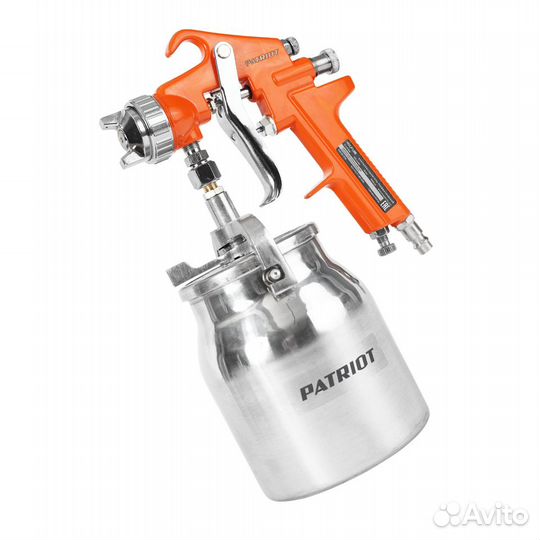 Краскопульт пневмо Patriot hvlp1,8B н/бак 1л