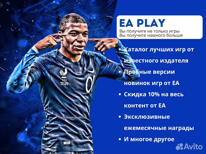 Подписка PS Plus EA Play 1 Игры PS4 и PS5