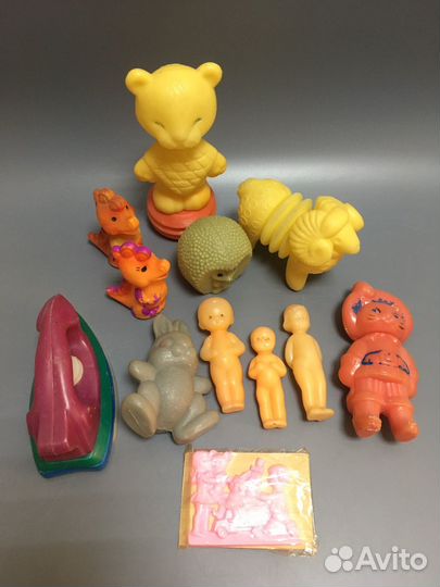 Игрушки СССР пластик