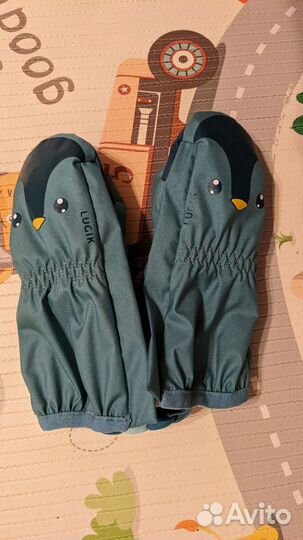 Варежки краги на флисе зимние Decathlon