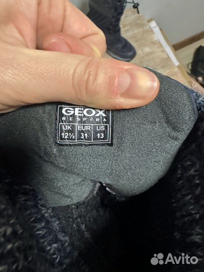 Сапоги зимнии geox 31