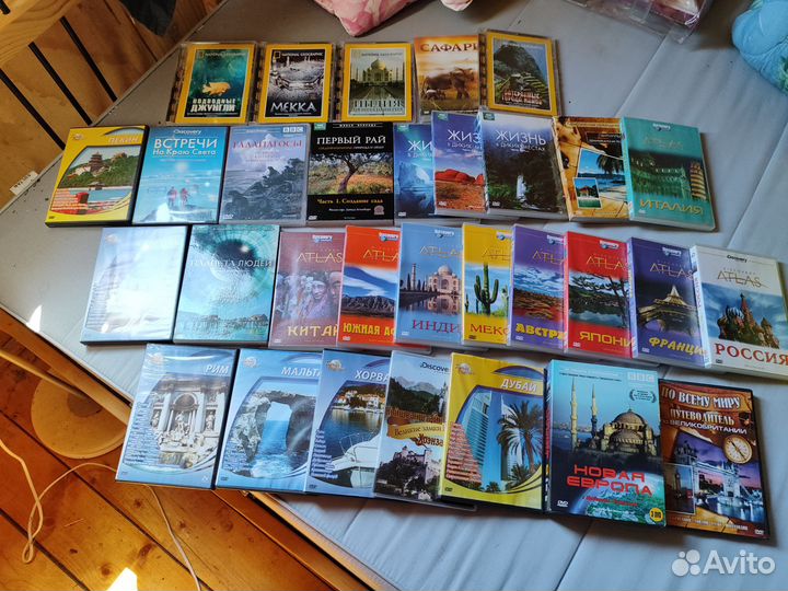 Dvd диски коллекция, путешествия