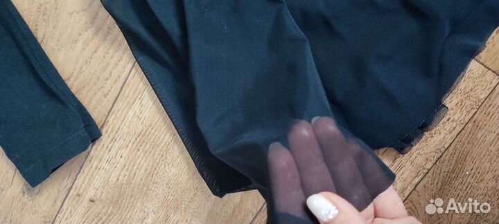 Купальник гимнастический с юбкой