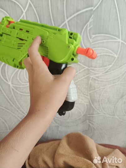 Пистолет nerf gun zom bie strike