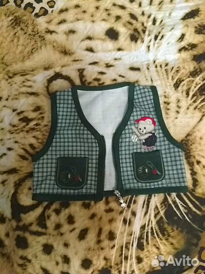 Жилетка детская на 2-3 года