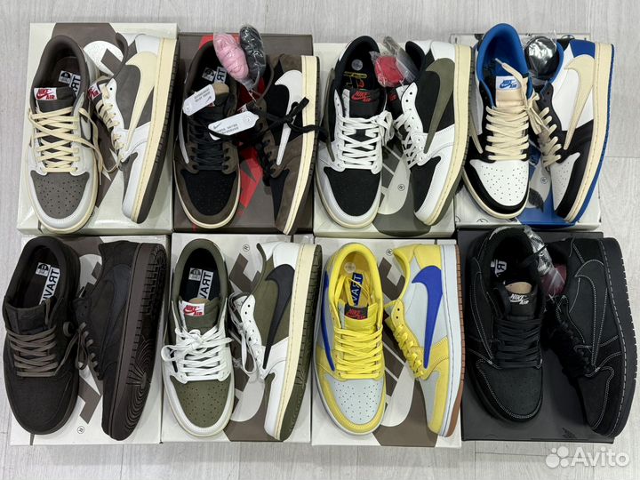 Кроссовки унисекс Nike Air Jordan x Travis Scott